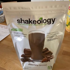 New bag vegan chocolate shake